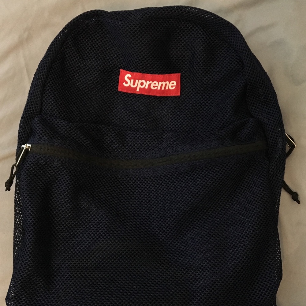 Supreme Mesh Backpack ss16